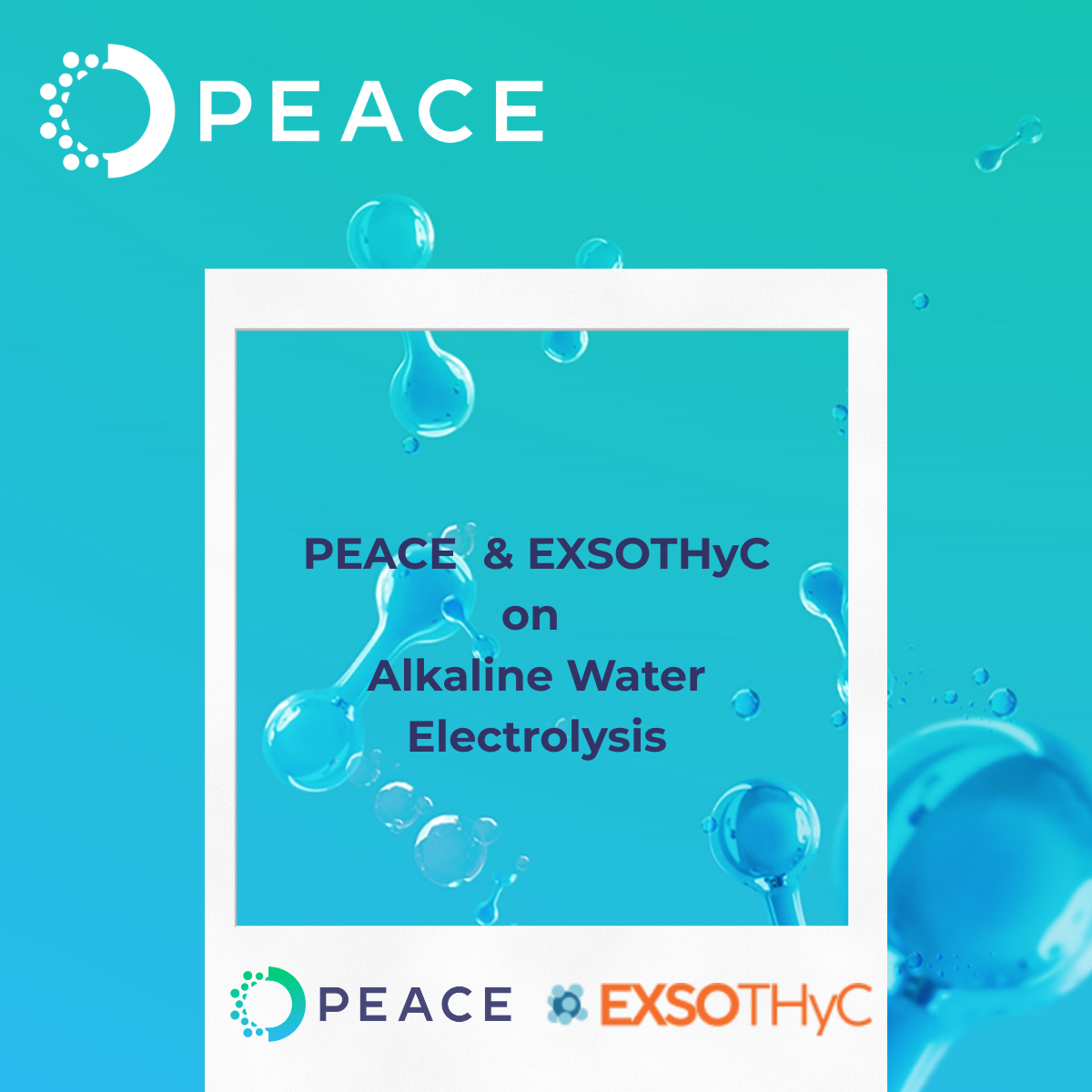 PEACE & EXSOTHyC: Sharing Alkaline Electrolysis Know-How